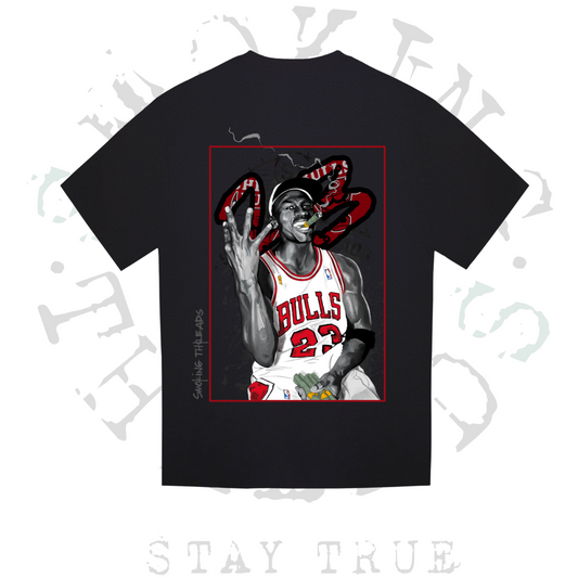 JORDAN BLK TEE